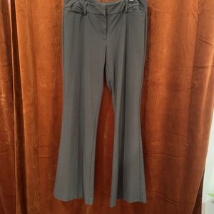 New York & Company Dark Brown/Gray Stretch Trousers